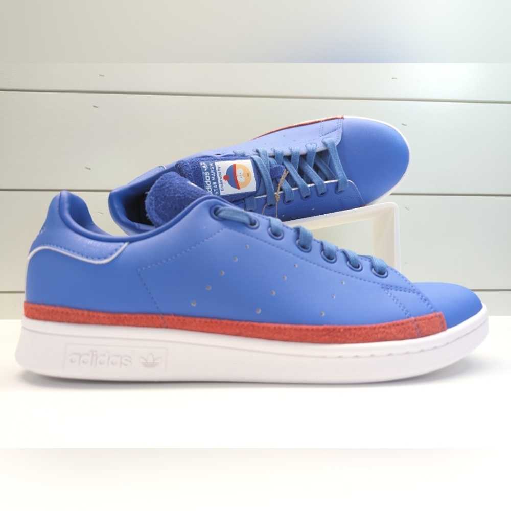 Adidas Superstar Stan Smith South Park Stan Marsh Blue Casual Shoes sz Men's 9.5